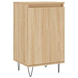 Foto van Vidaxl dressoir 40x35x70 cm bewerkt hout sonoma eikenkleurig