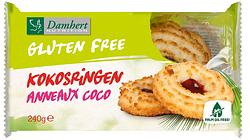 Foto van Damhert gluten free kokosringen fruitvulling