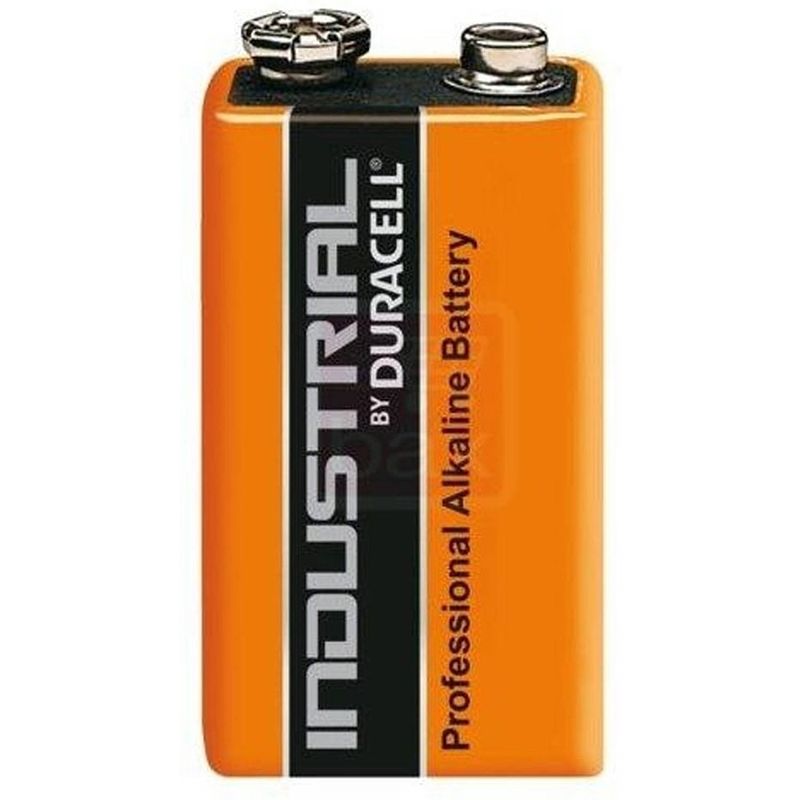 Foto van Duracell 9v industrial batterijen - 10 stuks