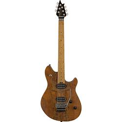 Foto van Evh wolfgang standard exotic black walnut natural mn elektrische gitaar