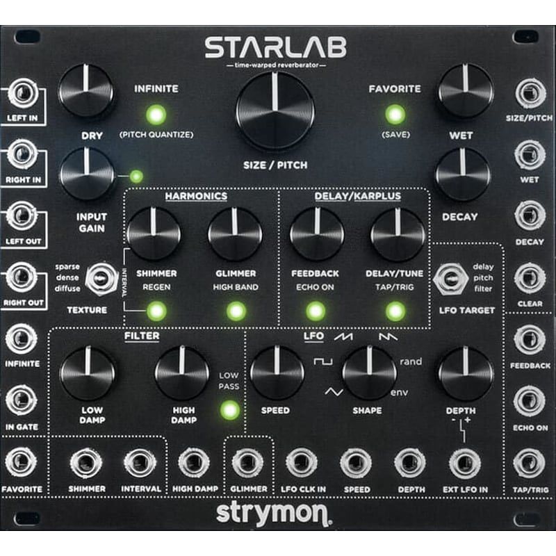 Foto van Strymon starlab black eurorack effect-unit