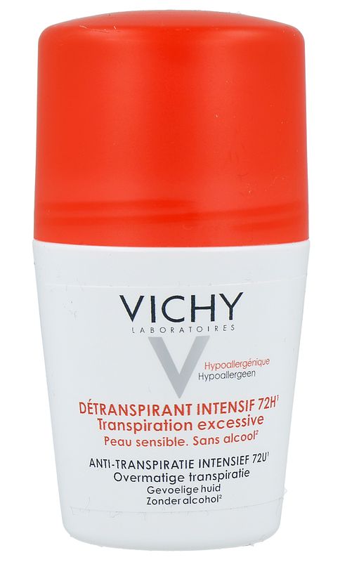 Foto van Vichy deodorant overmatige transpiratie roller 72h