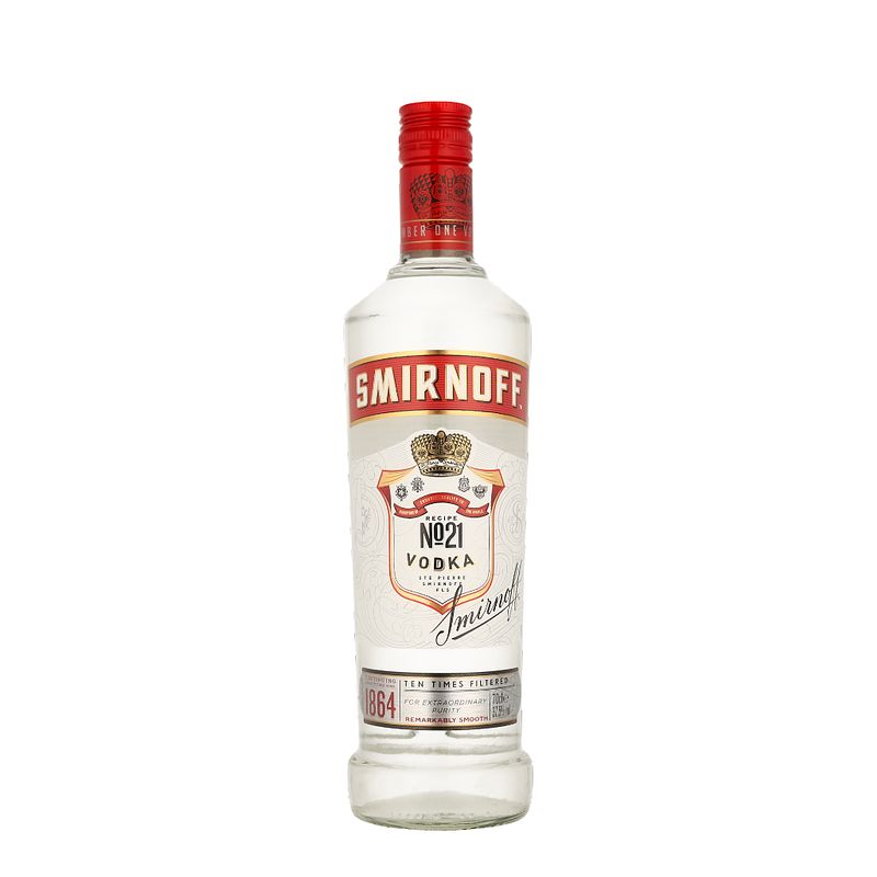 Foto van Smirnoff red 70cl wodka