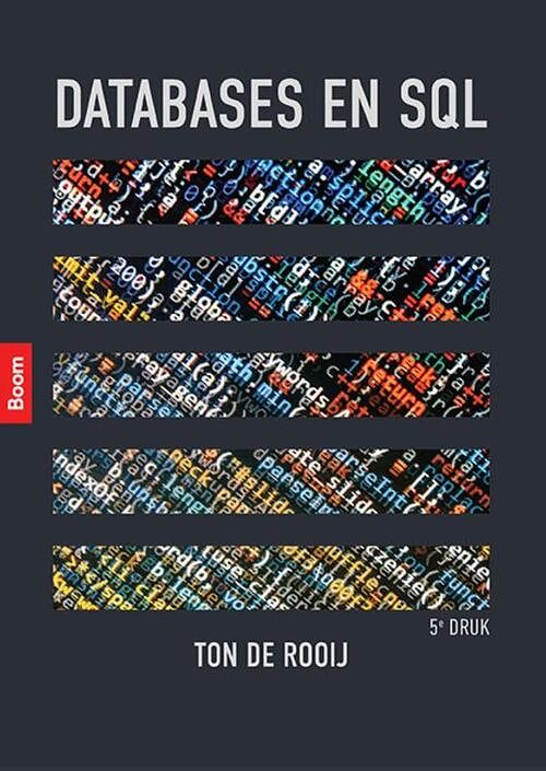 Foto van Databases en sql - ton de rooij - paperback (9789024457182)