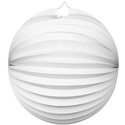 Foto van Wefiesta lampion rond 25 cm papier wit