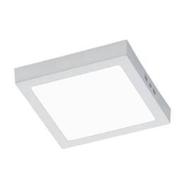 Foto van Trio plafondlamp zeus led 1600 lumen 22,5 cm aluminium wit