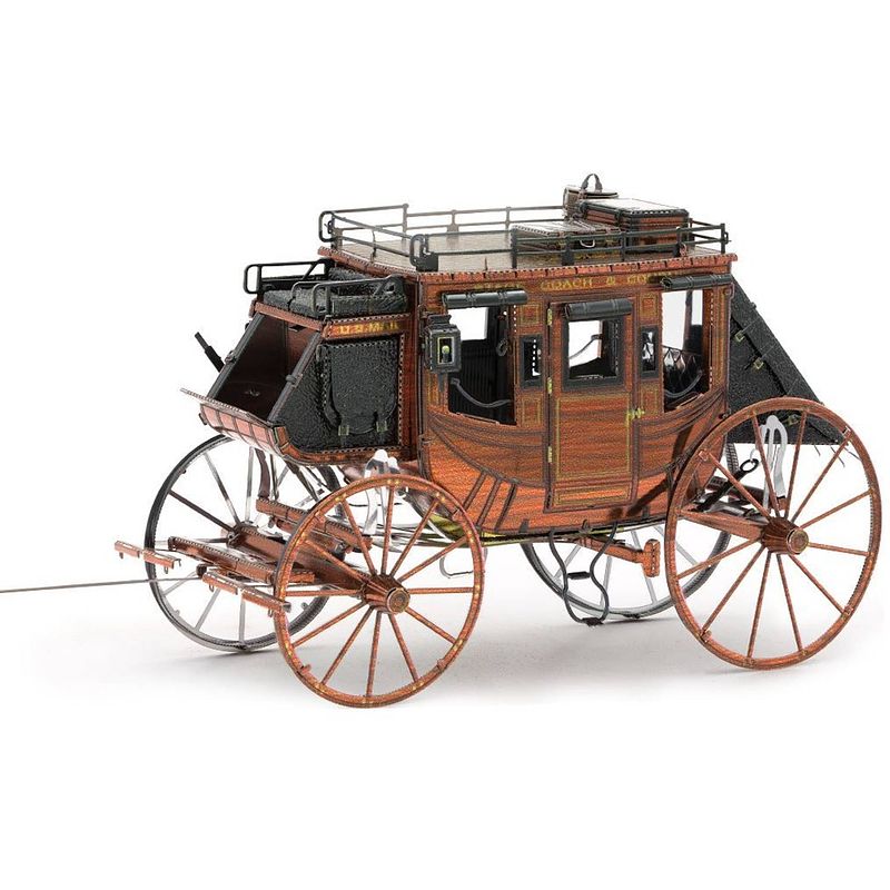 Foto van Metal earth wild west: stage coach 14,5 cm