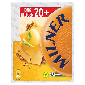 Foto van Milner 20+ jong belegen kaas plakken 175g bij jumbo