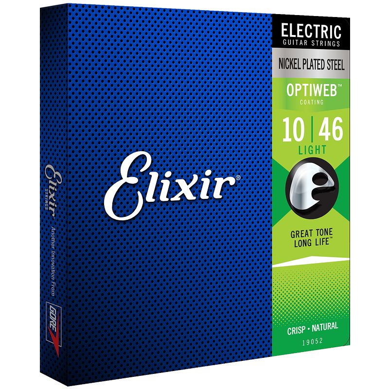 Foto van Elixir 19052 electric nps optiweb light 10-46 snarenset