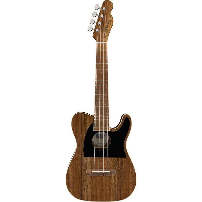 Foto van Fender fsr fullerton tele uke all ovangkol elektrisch-akoestische concert ukelele