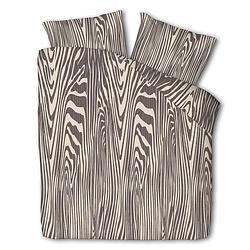 Foto van Dekbedovertrek wild zebra dekbedovertrek - lits-jumeaux (240x220 cm) - zwart & wit katoen - dessin: patroon, dieren - luna bedding -