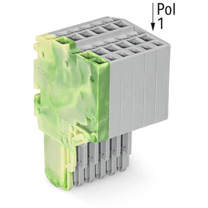 Foto van Wago 2020-206/000-037 connector, female 25 stuk(s)