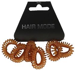 Foto van Hair mode haarelastiek kabel klein bruin
