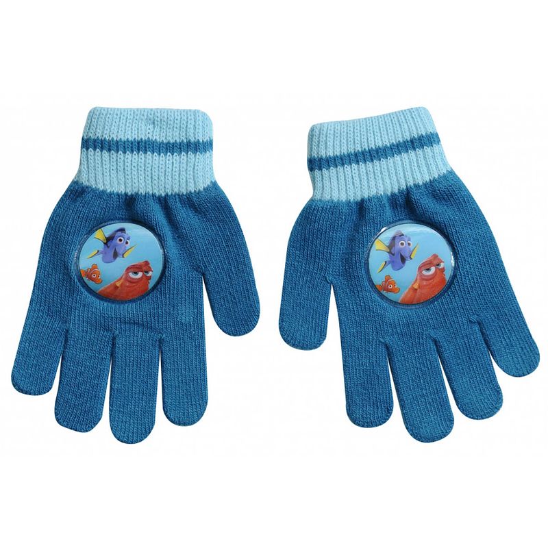 Foto van Handschoenen nemo junior acryl donkerblauw one-size