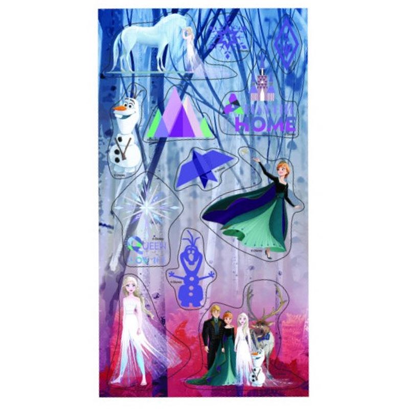 Foto van Disney stickers frozen ii home meisjes 21 x 10 cm papier/foam