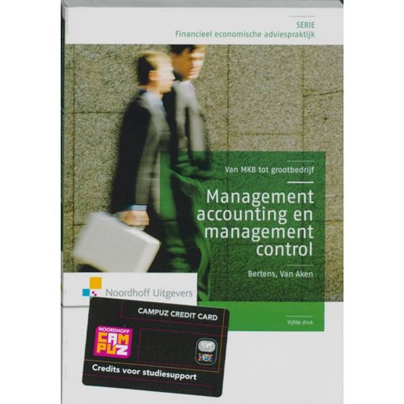 Foto van Management control en accounting