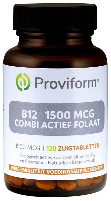 Foto van Proviform vitamine b12 1500 mcg zuigtabletten