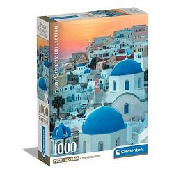 Foto van Clementoni puzzel santorini 1000 stukjes