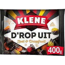 Foto van Klene d'srop uit zoute mix gemengde drop zak 400 gram bij jumbo