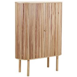 Foto van Beliani manara - sideboard-lichte houtkleur-paulowniahout