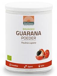 Foto van Mattisson healthstyle organic guarana powder