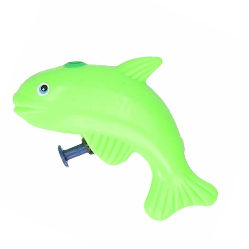 Foto van Vis waterpistool groen 9 cm - waterpistolen