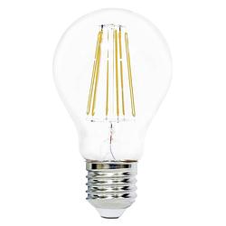 Foto van Lightme lm85343 led-lamp energielabel e (a - g) e27 peer 7 w = 60 w neutraalwit (ø x l) 60 mm x 104 mm niet dimbaar, filament / retro-led 1 stuk(s)