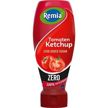 Foto van Remia tomaten ketchup zero added sugar 500ml bij jumbo