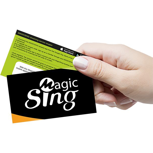 Foto van Magic sing e2dual 12 maanden streaming server voucher