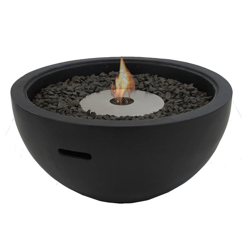 Foto van Enjoyfires bio ethanol buitenhaard bowl 89x43 cm - zwart