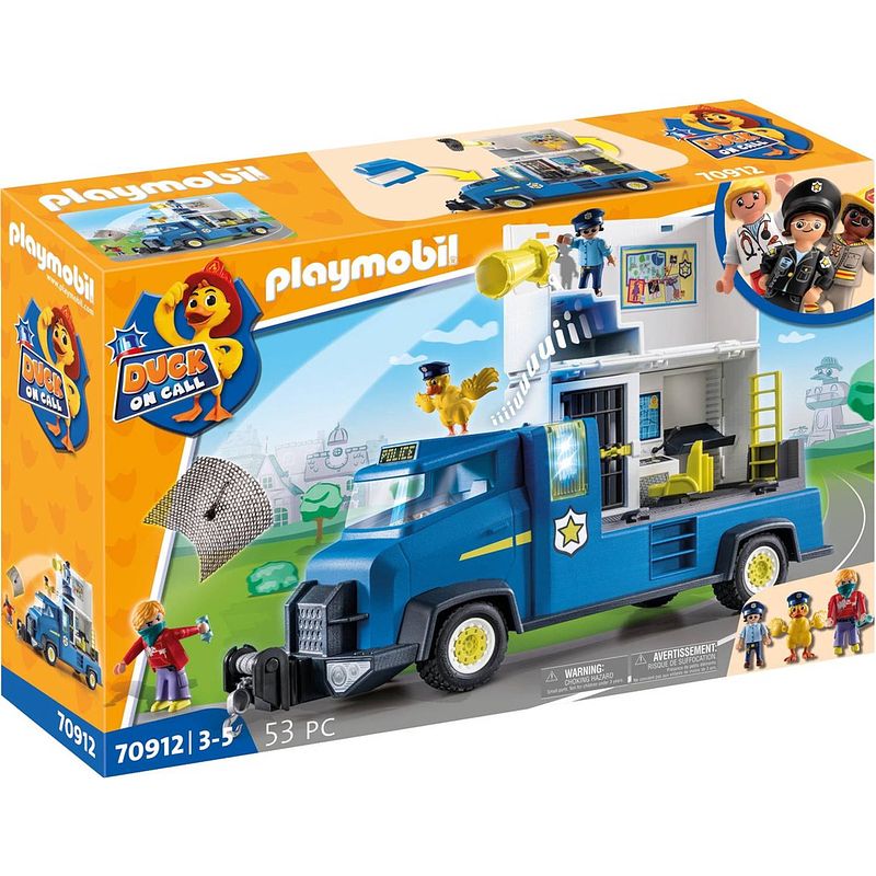 Foto van Playmobil duck on call politiewagen - 70912