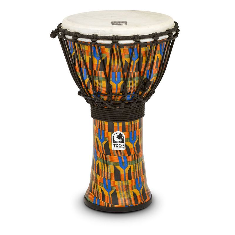 Foto van Toca sfdj-9k synergy freestyle rope tuned 9 inch djembe