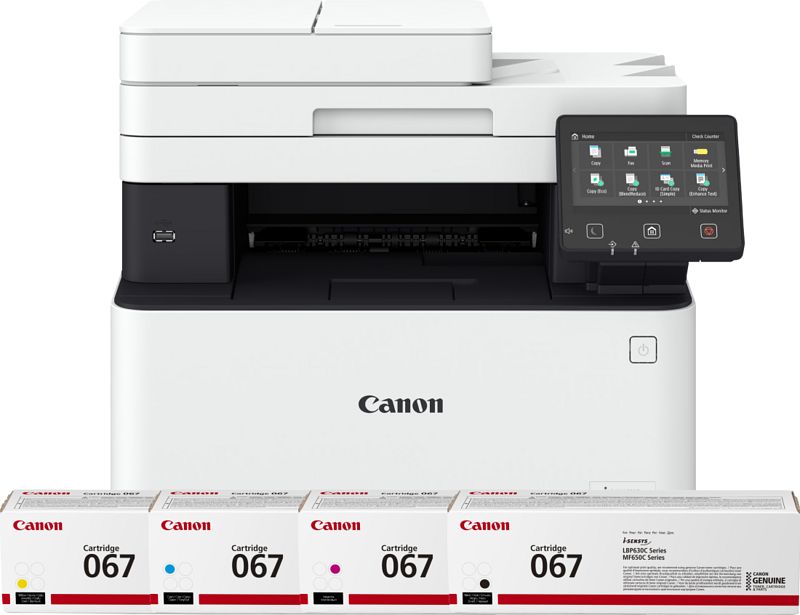 Foto van Canon i-sensys mf657cdw + 1 extra set toners