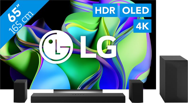 Foto van Lg oled65c34la (2023) + soundbar