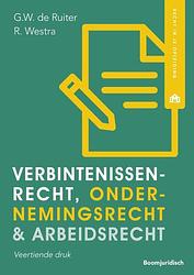 Foto van Verbintenissenrecht, ondernemingsrecht & arbeidsrecht - g.w. de ruiter, r. westra - paperback (9789462128033)