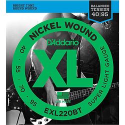 Foto van D'saddario exl220bt balanced tension super light 40-95