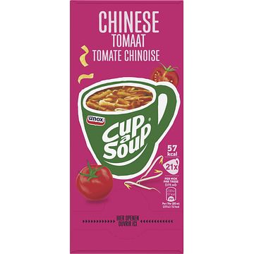 Foto van Unox cupasoup chinese tomaat 21 x 175ml bij jumbo