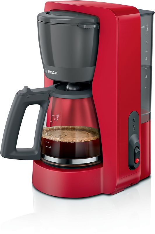 Foto van Bosch tka2m114 koffiefilter apparaat rood