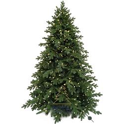 Foto van Royal christmas kunstkerstboom spitsbergen 450cm met led + smart adapter