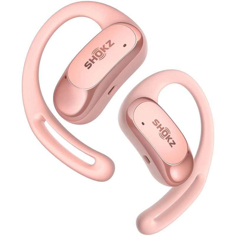 Foto van Shokz openfit air bluetooth on-ear hoofdtelefoon roze