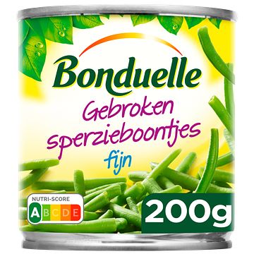 Foto van Bonduelle gebroken sperzieboontjes fijn 200g bij jumbo