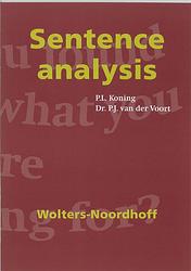 Foto van Sentence analysis - p.j. van der voort, p.l. koning - paperback (9789001482114)