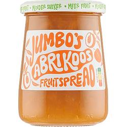 Foto van Jumbo'ss abrikoos fruitspread 335 g aanbieding bij jumbo | 25% korting