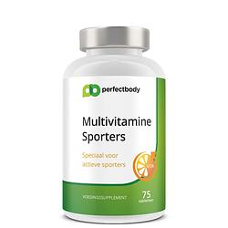 Foto van Perfectbody multivitamine sporters - 75 tabletten