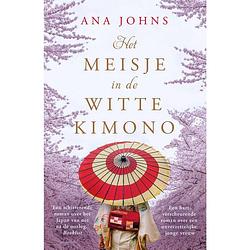 Foto van Het meisje in de witte kimono