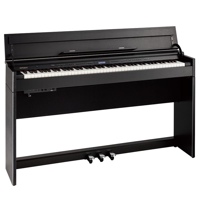 Foto van Roland dp603-cb digitale piano contemporary black