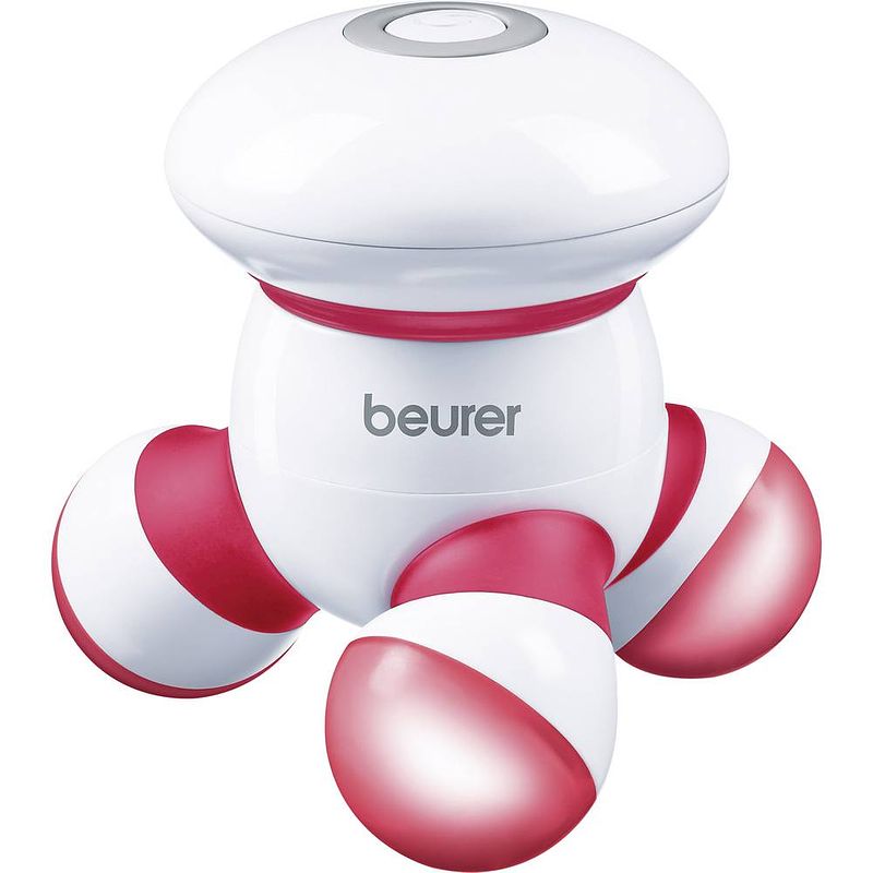 Foto van Beurer mg16 - mini massage - vibratiemassage - rood