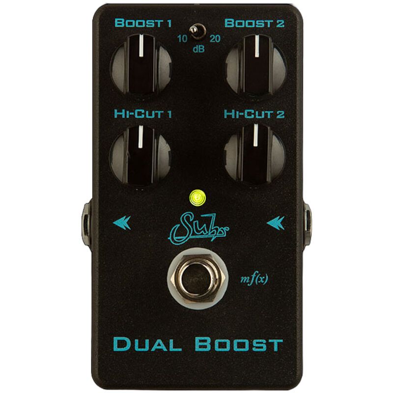 Foto van Suhr dual boost black pedal