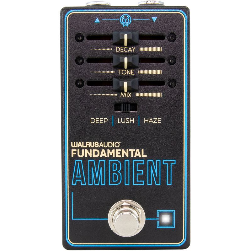 Foto van Walrus audio fundamental series ambient reverb effectpedaal