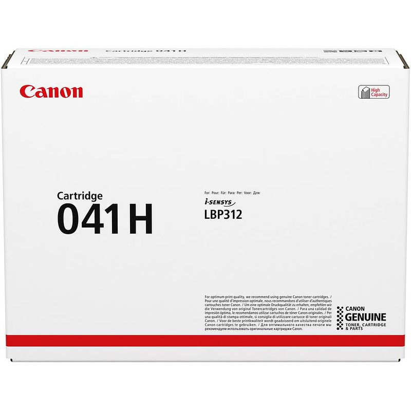 Foto van Canon 041h 0453c002 tonercassette origineel zwart 20000 bladzijden toner